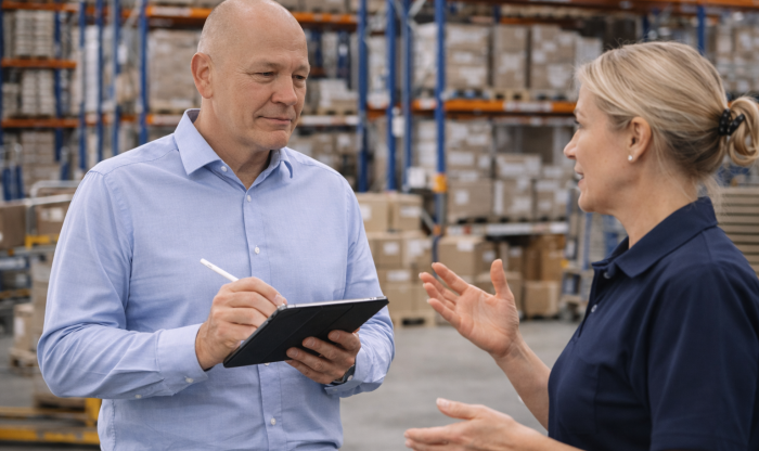 Warenlogistik im Gespräch